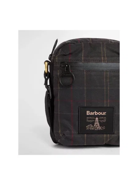 Geantă crossbody Barbour verde