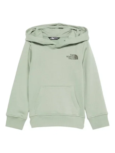 Bluza z kapturem dziecięca The North Face zielona
