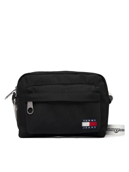 Ročna torba Tommy Jeans Tjw Ess Daily Crossover črna