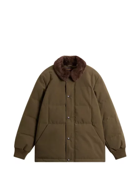 Matlasat geacă Woolrich verde