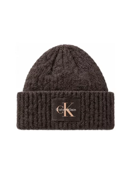 Čiapka Calvin Klein Jeans hnedá