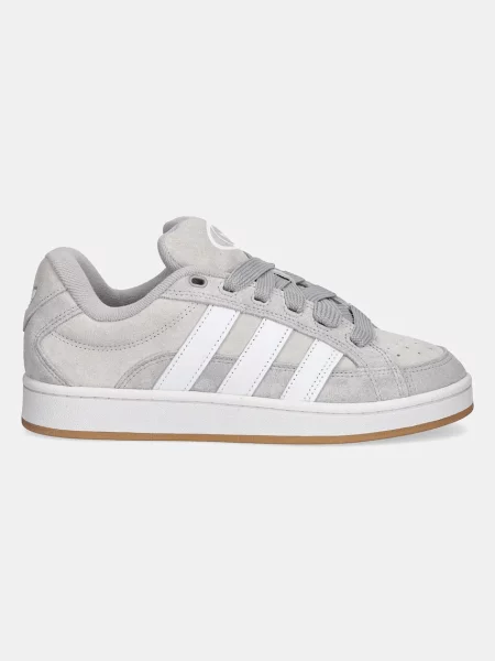 Semišové tenisky adidas Originals Campus Beta sivá