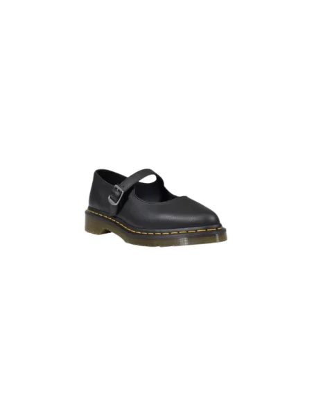 Balerinki Dr. Martens skórzane czarne