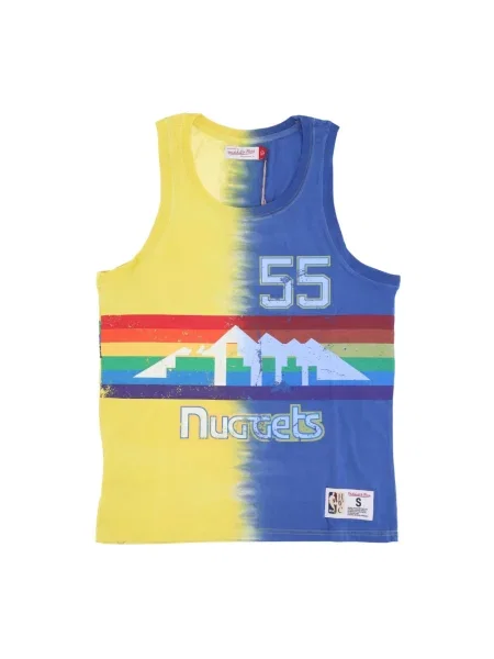 Tie dye krawat Mitchell & Ness wiązany