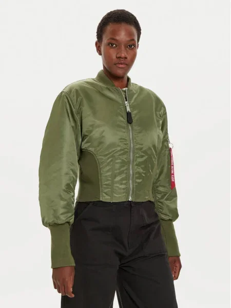 Alpha Industries Geacă bomber verde