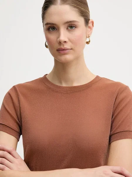 Футболка United Colors of Benetton коричневий