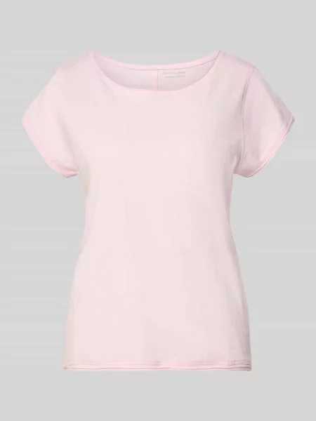 T-shirt z okrągłym dekoltem Christian Berg Woman różowa