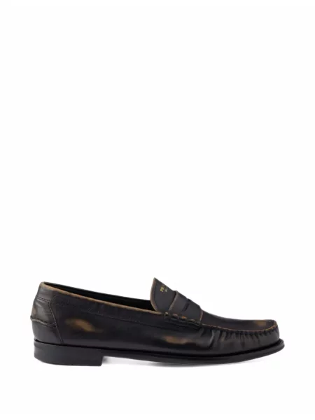 Pantofi loafer Prada din piele negru