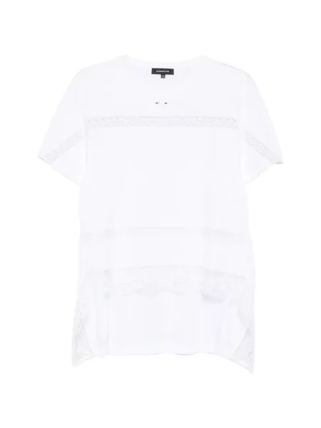 Tricou Barbara Bui din dantelă alb