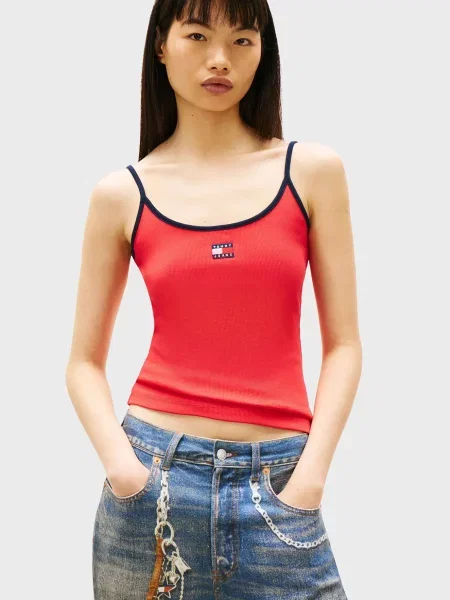 Топ Tommy Jeans червоний