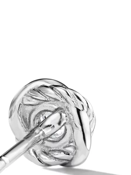 Auskarai David Yurman balta