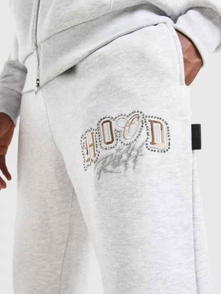 Hoodrich Spodnie Iron Camo szare