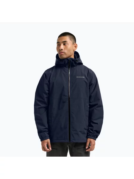 Geacă de ploaie pentru bărbați Didriksons Dario 2 dark night blue albastru