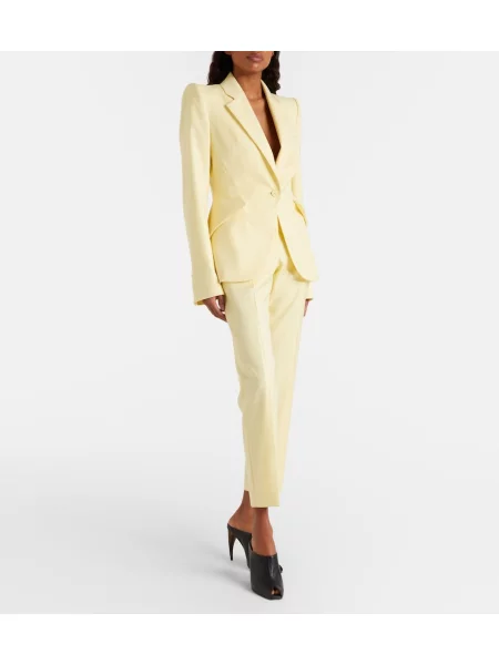 Decupat pantaloni Mcqueen galben