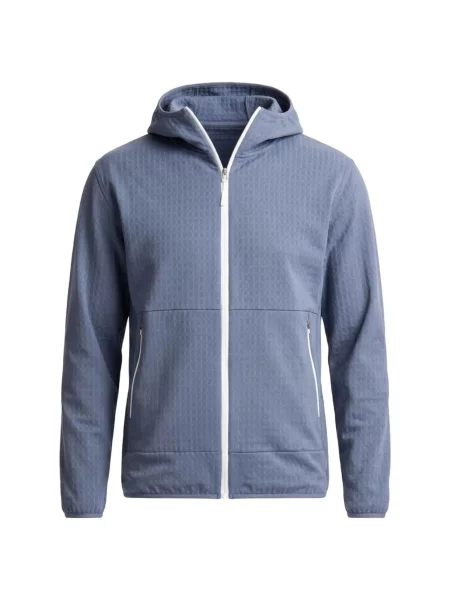 Bluza Z Kapturem Slam Alt Fz Grid Fleece Dorośli niebieska