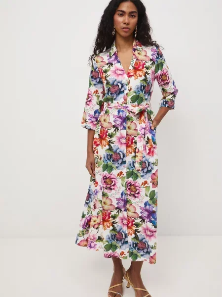 Medicine sukienka koszulowa z biała