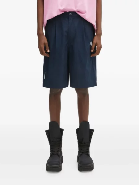 Bermuda kratke hlače Aape By *a Bathing Ape® s vezom plava