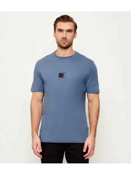 HUGO Tricou Danotie | regular fit albastru