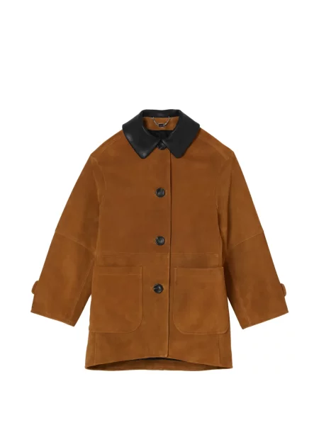 Kabát Marc Jacobs hnedá