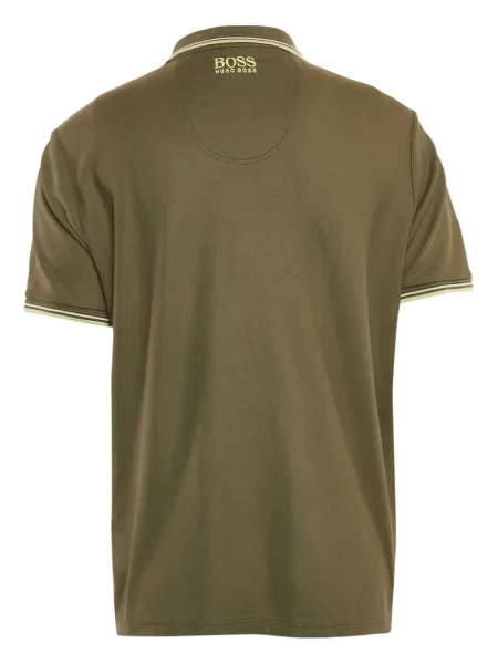 Tricou polo Boss verde