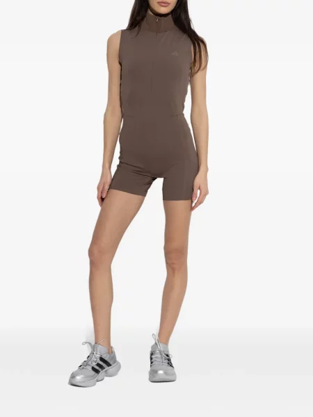 Szkolenie krótkie legginsy Adidas czerwone