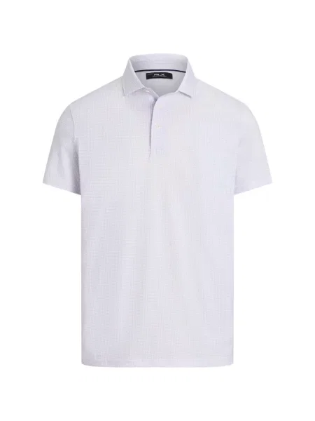 Tricou polo Rlx Ralph Lauren cu imagine cu imprimeu geometric violet