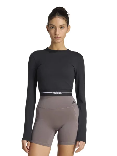 ADIDAS PERFORMANCE Tricou funcțional HYG negru alb