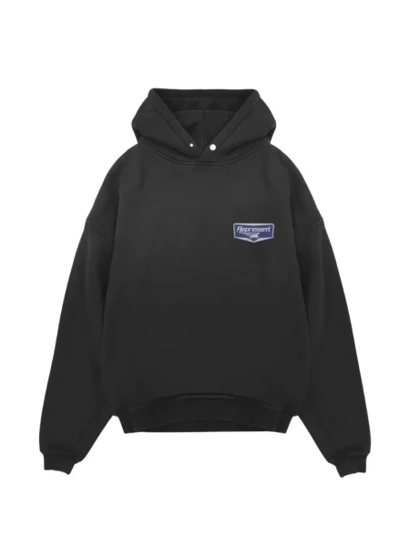 Суичър с качулка Probus с автограф черно