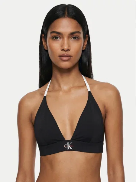 Calvin Klein Swimwear Góra od bikini czarny