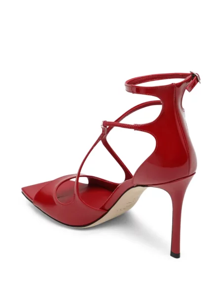 Sandale Jimmy Choo din piele roșu