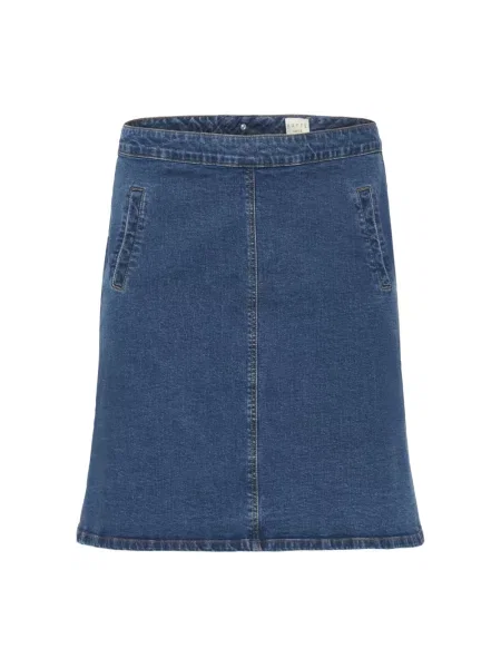 Spódnica Kaffe Curve niebieska