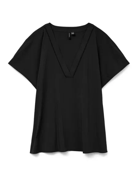Vero Moda Bluză Bella negru