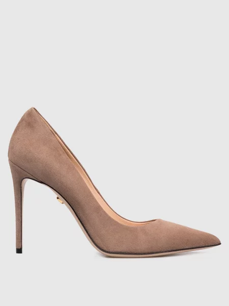 Замшеві туфлі Babe Pay Pls бежеві