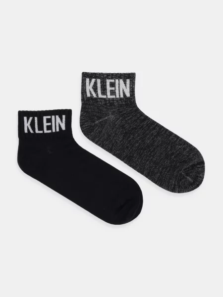 Чорапи Calvin Klein Jeans 2 чифта черно