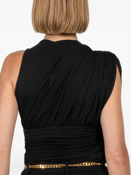 Top Magda Butrym drapat negru