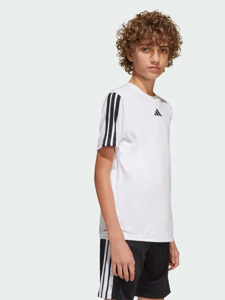 Дитяча Футболка adidas 3 Stripes перероблений білий