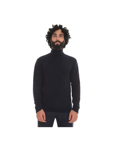 Sweter z golfem Hindustrie do golfa niebieski