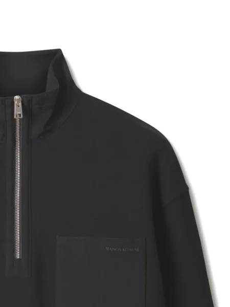 Pulover Maison Kitsune negru