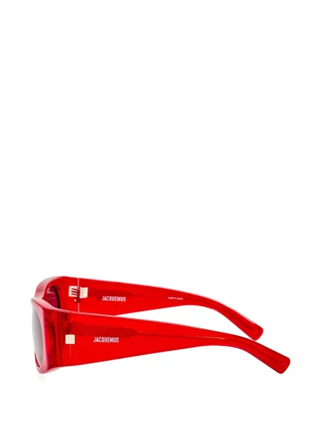 Ochelari de soare Jacquemus cu autograf roșu