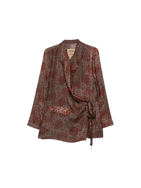 Wielobarwność bluzka Uma Wang wełniana