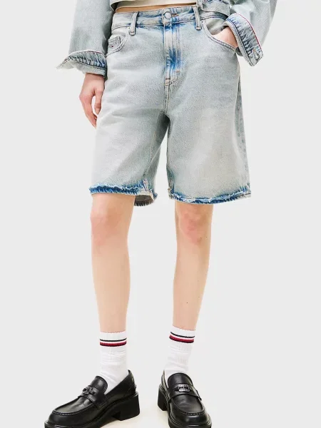 Бермуды Tommy Jeans голубые