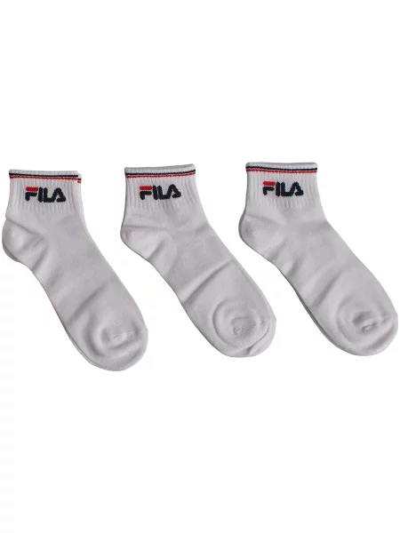 Čarape Fila bijela