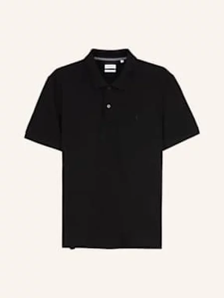 Seidensticker Koszulka Polo Polo Slim Fit schwarz czarna