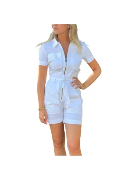 Krótki kombinezon krótki Aeronautica Militare biały