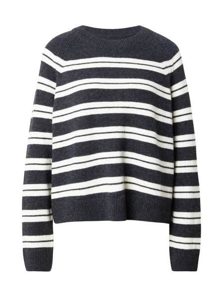ARMEDANGELS Svetr LILIRIAA marine modrá bílá