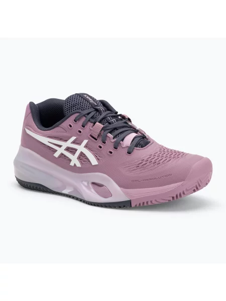 ASICS дамски обувки за тенис Gel-Resolution X Clay ube/white бяло