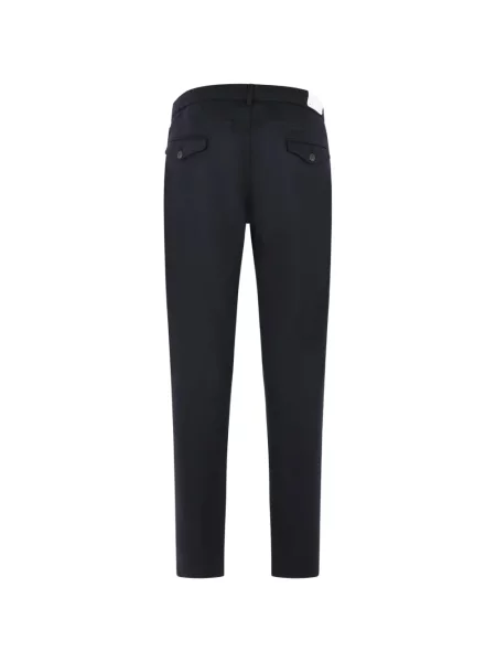 Pantaloni Eleventy cu cordon albastru