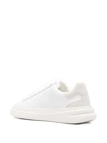 Csipkés sneaker Guess autogrammal fehér