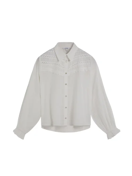 Scalpers Tricou / murdar alb