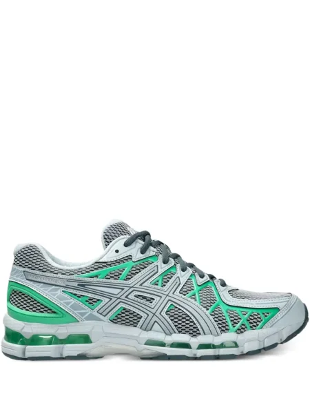 Sneakerși Asics Gel-nimbus din dantelă gri